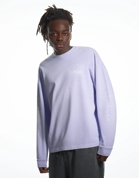 Bershka Футболка с длинными рукавами ARIES X BERSHKA