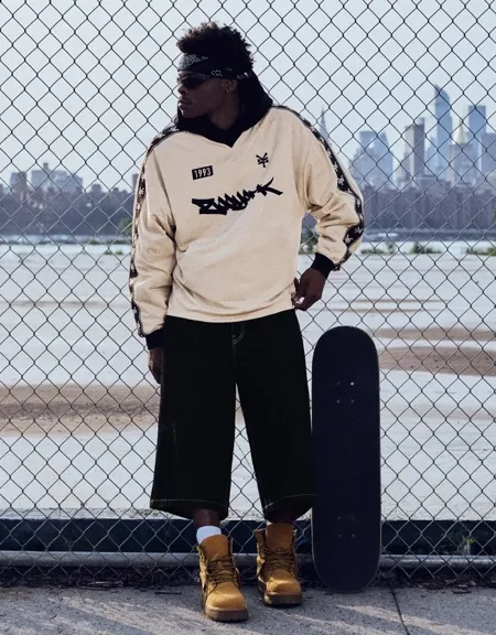 Техничный лонгслив Zoo York X Bershka