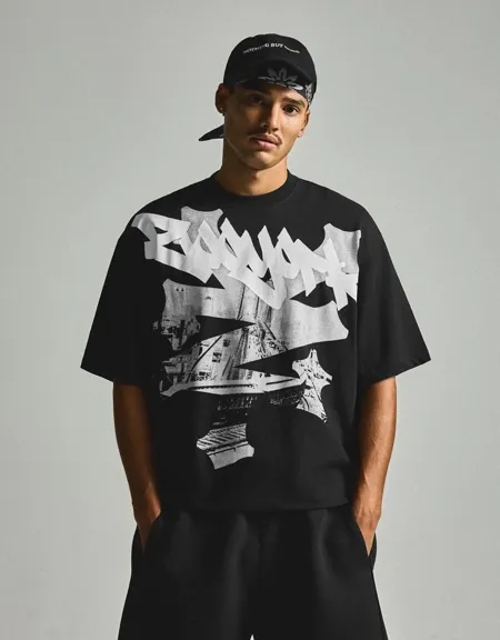 Футболка свободного кроя с короткими рукавами Zoo York X Bershka