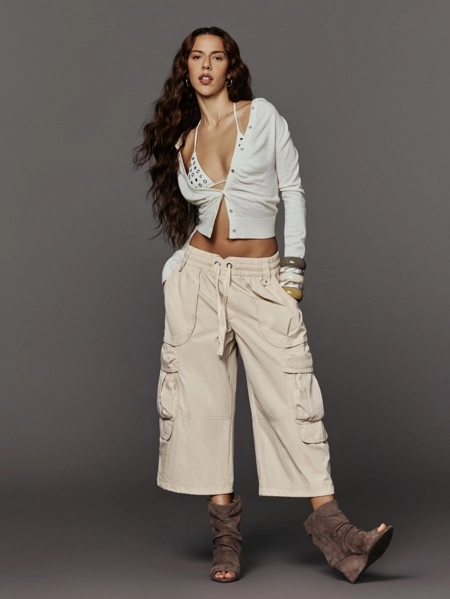 Bershka MARINA SENA технические карго-шорты