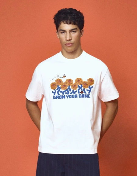 Bershka Футболка NATHAN WALKER, свободный крой, короткие рукава купить с доставкой.