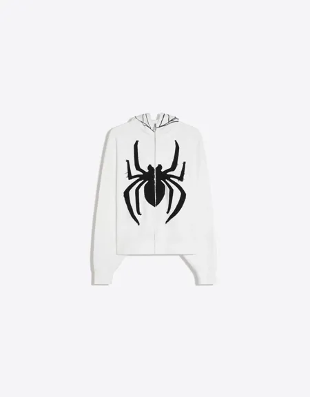 Толстовка с капюшоном spider-man на молнии