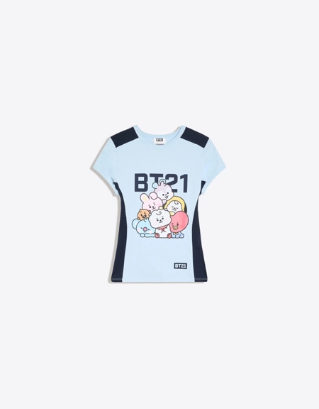 Bershka Футболка с короткими рукавами BT21