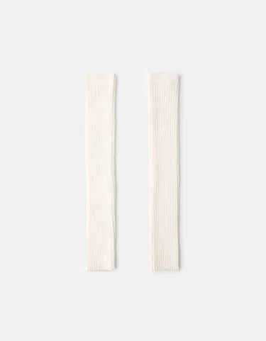 RIBBED LEG WARMERS
