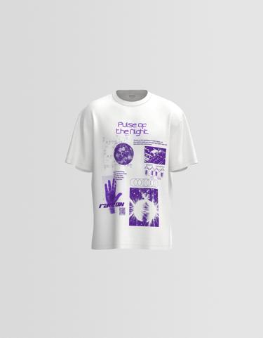 Футболка Bershka Wearable Art