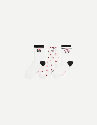 Набор из 3 носков HELLO KITTY