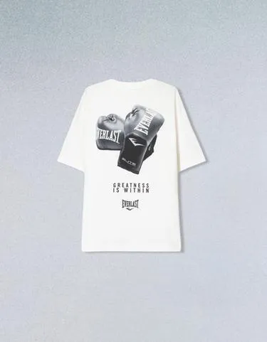 Футболка с принтом EVERLAST
