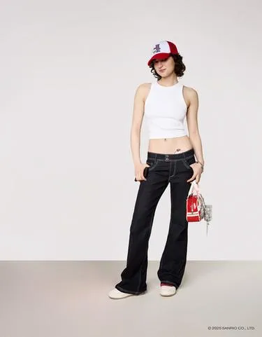 Джинсы BOOTCUT HELLO KITTY