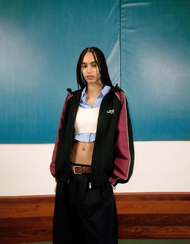 TECHNICAL HOODED SPORTS JACKET