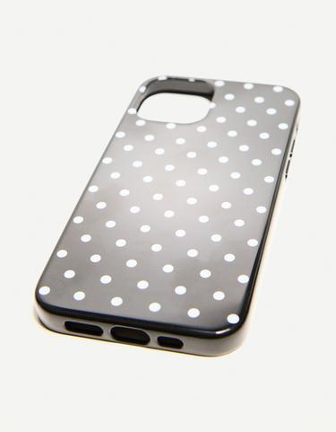 Чехол в горошек для iPhone