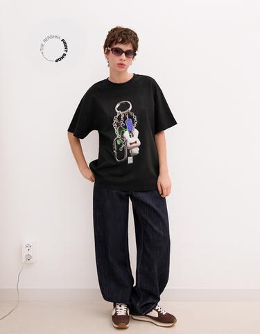 Футболка Bershka Wearable Art