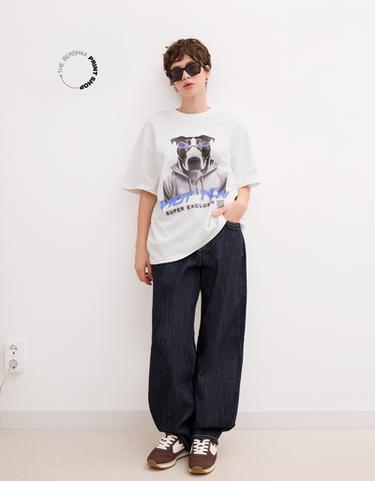 Футболка Bershka Wearable Art