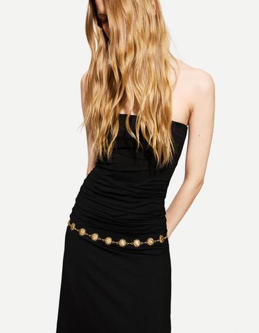 Bershka Ремень с цепочкой