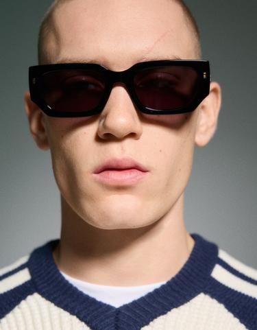 Bershka Солнцезащитные очки в шестигранной оправе