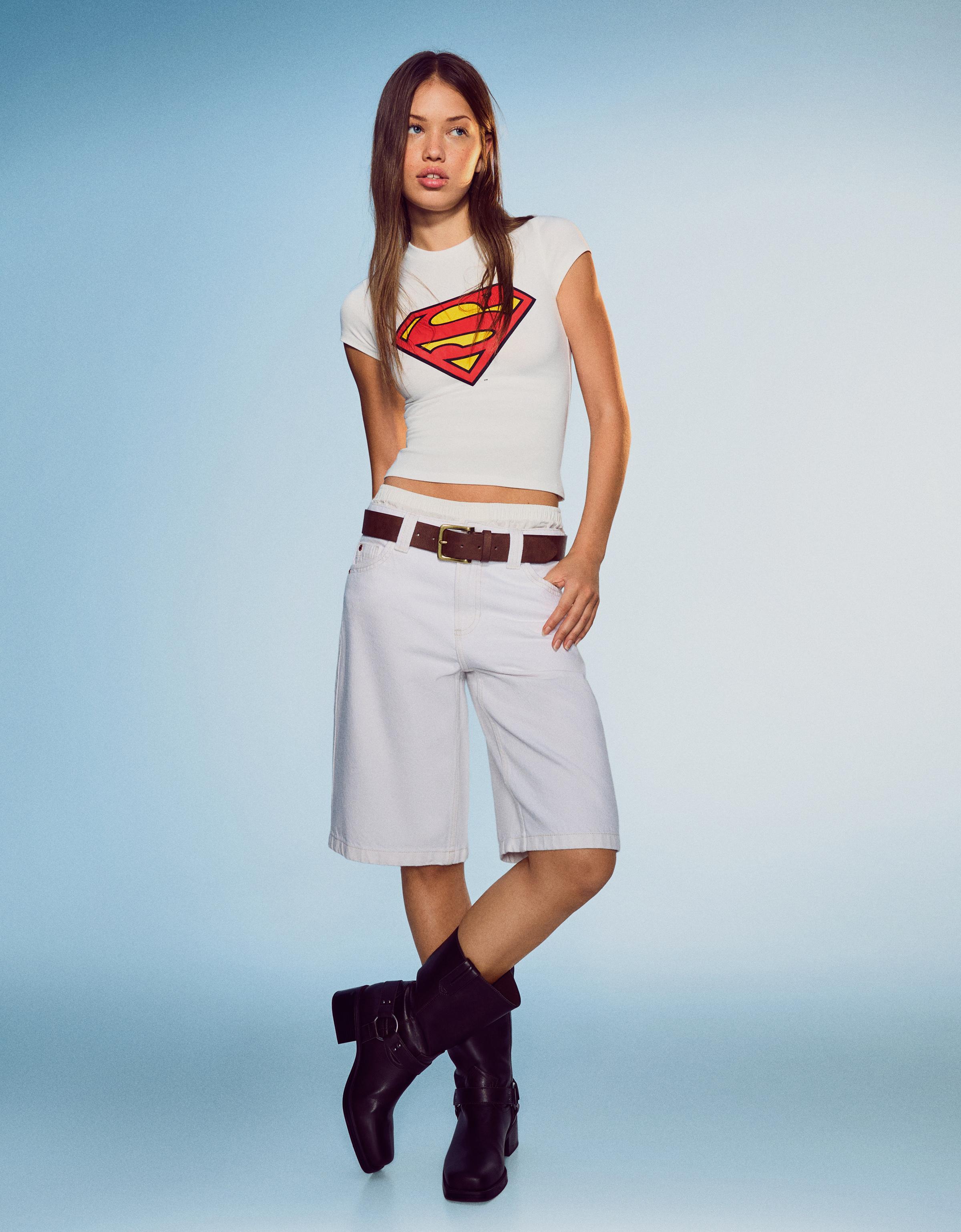 Bershka Футболка SUPERMAN