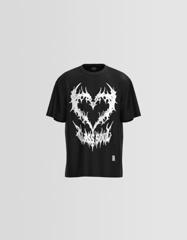 Bershka Футболка с принтом