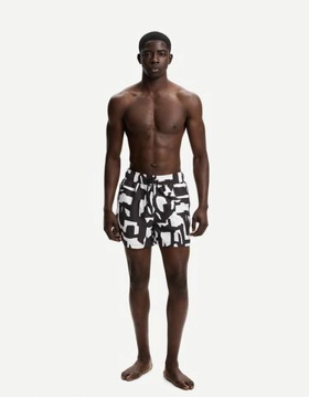 Bershka Плавки свободного кроя с принтом купить с доставкой.