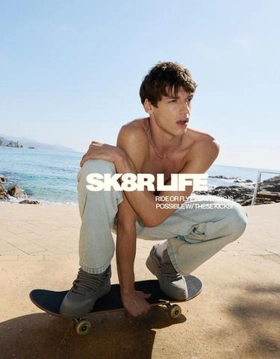 Bershka Кроссовки в скейтерском стиле на объемной подошве