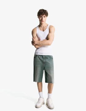 Bershka Шорты объемного свободного кроя