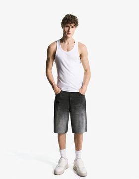 Bershka Шорты объемного свободного кроя купить с доставкой.