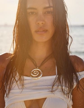 Bershka Цепочка с подвеской “спираль”