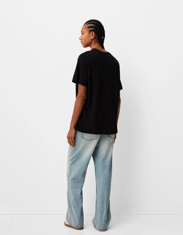 Bershka Футболка оверсайз с принтом LOONEY TUNES купить с доставкой.