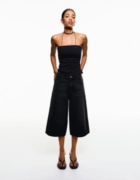 Bershka Джинсовые шорты свободного кроя купить с доставкой.