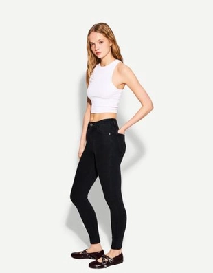 Bershka Джинсы скинни с очень высокой посадкой купить с доставкой.
