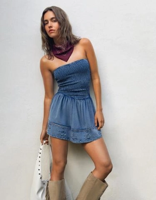 Bershka Мини-платье с воланами купить с доставкой.