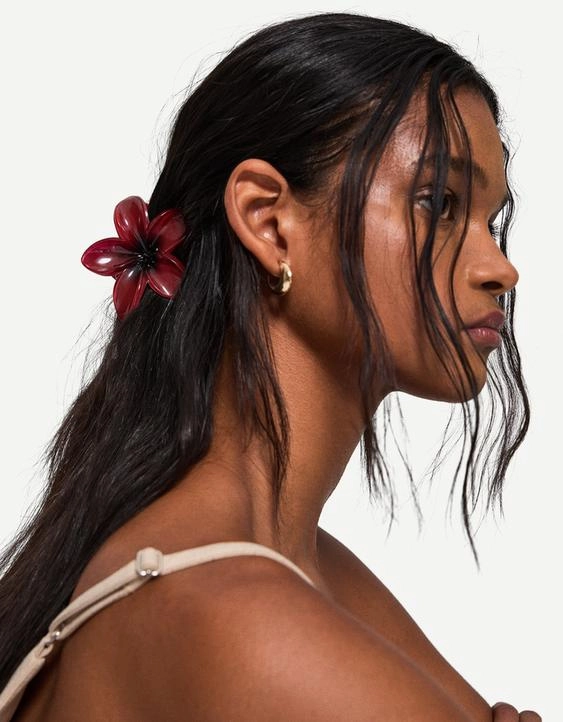 Набор из 2 заколок для волос “Цветы”- Заказать в России