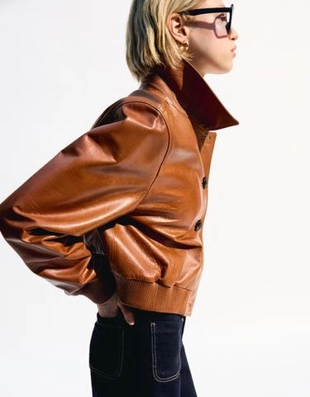 Bershka Кожаная куртка купить с доставкой.