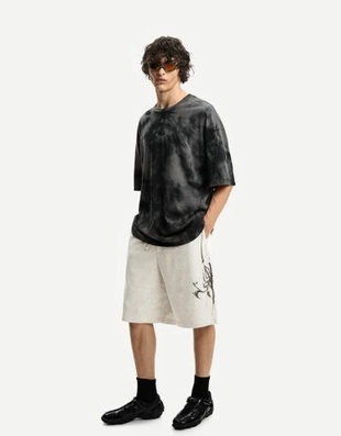 Bershka Шорты с принтом купить с доставкой.