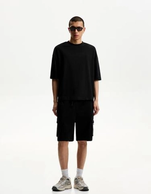 Bershka Шорты-джоггеры карго купить с доставкой.