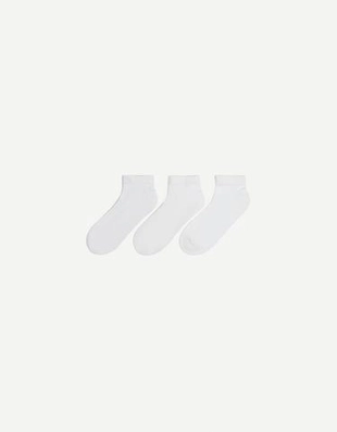 Bershka Набор из 3 пар коротких спортивных носков купить с доставкой.
