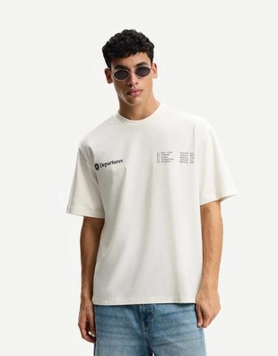Bershka Футболка с принтом купить с доставкой.