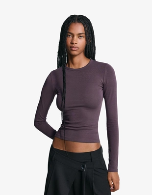 Топ с длинными рукавами- Заказать в России