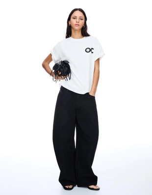 Футболка с принтом O.C. CALIFORNIA- Заказать в России