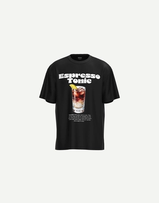 Футболка с короткими рукавами и принтом- Заказать в России