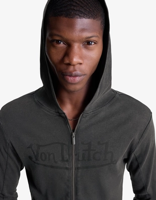 Grey|7047/210 - Bershka Толстовка VON DUTCH на молнии