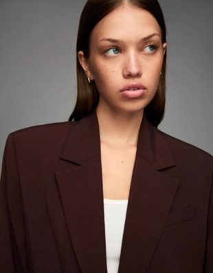 Блейзер с полосками на спине- Заказать в России