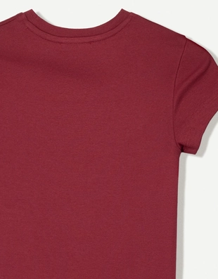 Футболка с круглым вырезом- Заказать в России