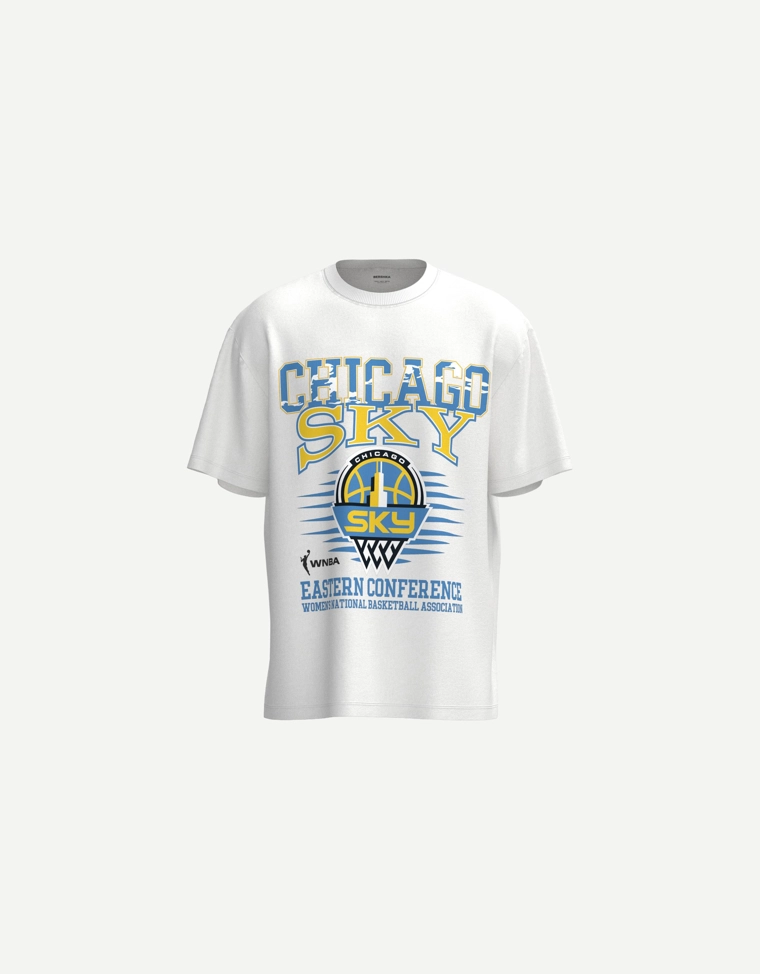 Футболка с короткими рукавами и принтом «WNBA Chicago Sky»