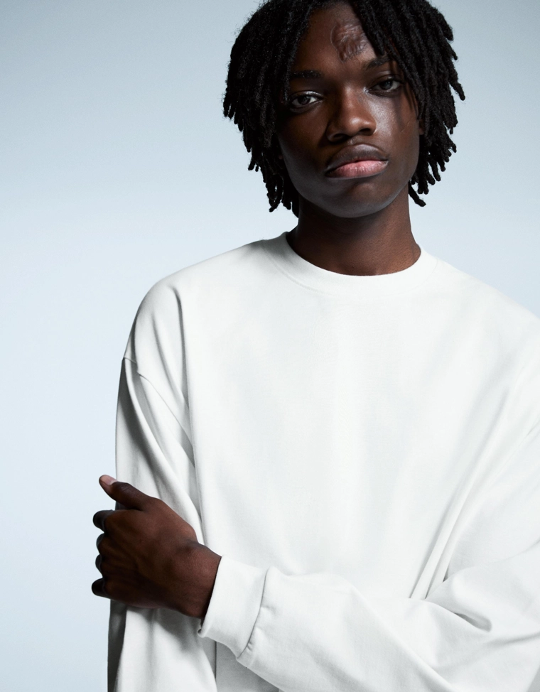 Лонгслив свободного кроя