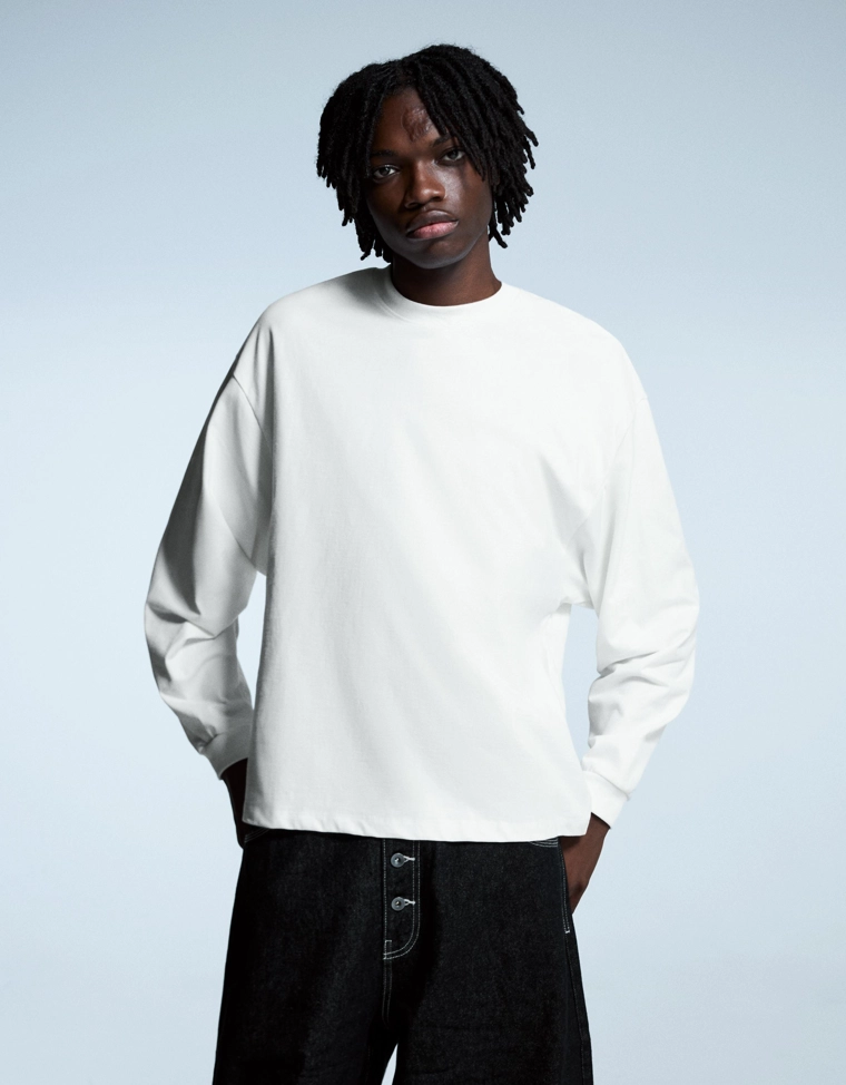 Лонгслив свободного кроя