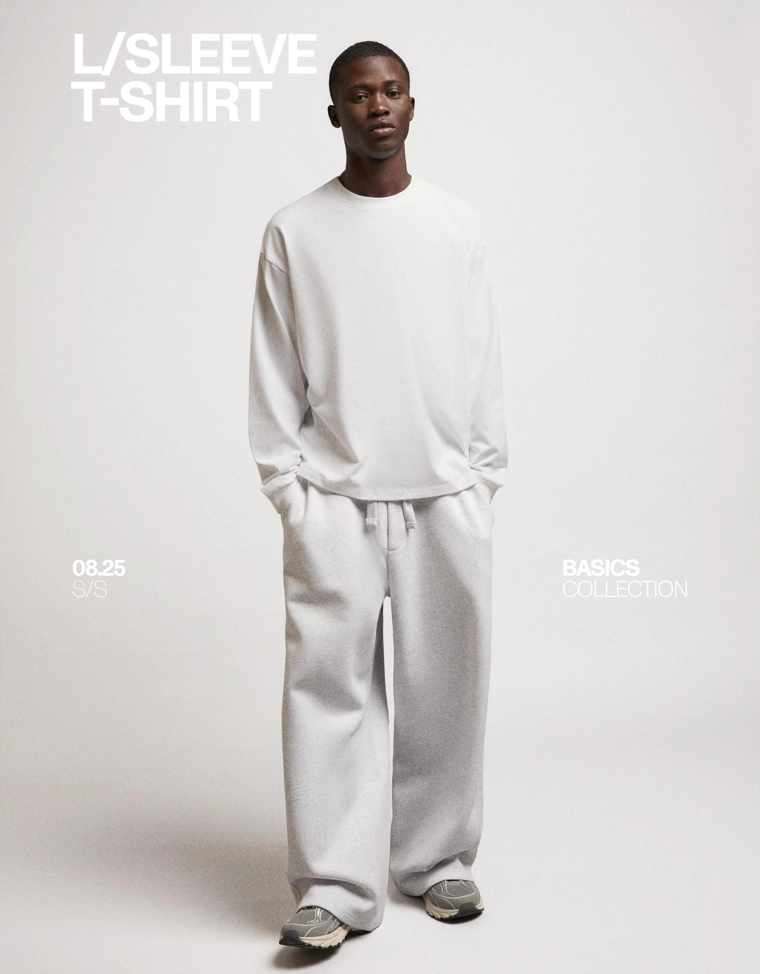 Лонгслив свободного кроя