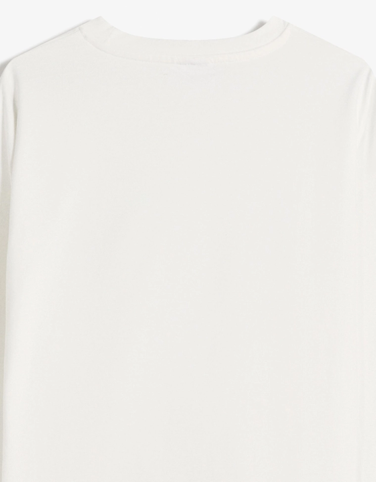 Лонгслив свободного кроя