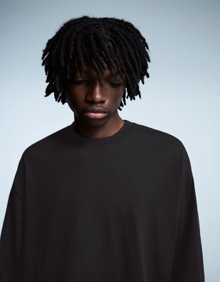 Лонгслив свободного кроя- Заказать в России