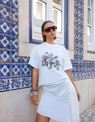 Купить Bershka Жаккардовая юбка