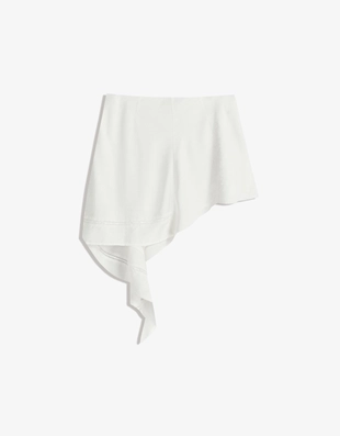 White|6186/028 - Bershka Жаккардовая юбка