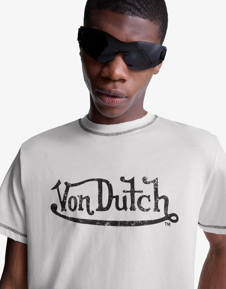 Футболка с короткими рукавами и принтом «Von Dutch»